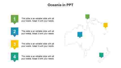 Oceania in PPT